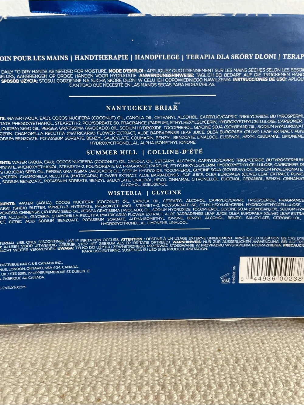 Crabtree & Evelyn Hand Therapy 3-Pack – Nantucket Briar, Summer Hill & Wisteria